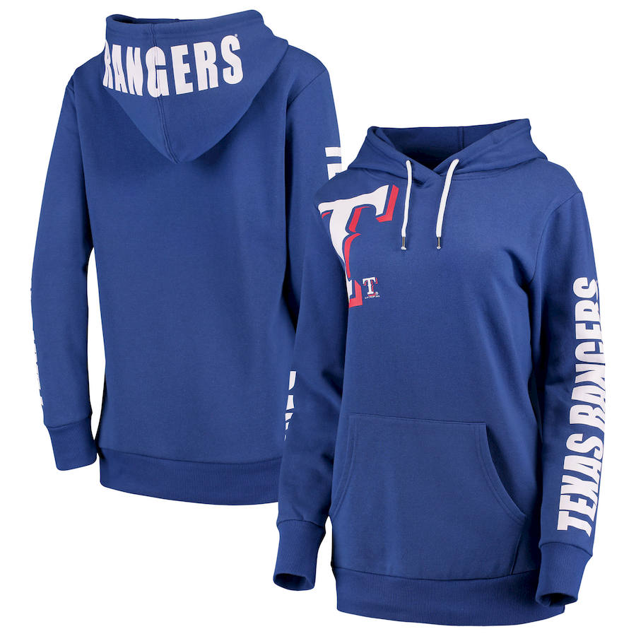 Women Texas Rangers G III 4Her by Carl Banks 12th Inning Pullover Hoodie Royal,We sell and wholesale Women Texas Rangers G III 4Her by Carl Banks 12th Inning Pullover Hoodie Royal on line form chian!